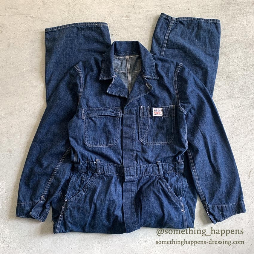 1950's HERCULES NATION-ALLS DENIM WORK COVERALL  | SOLD