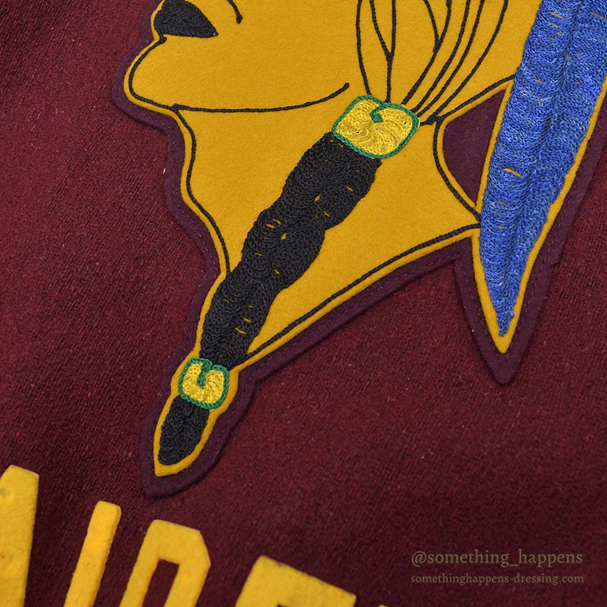 1960's KEENAN EAST PEORIA RAIDERS VARSITY JACKET ... 38