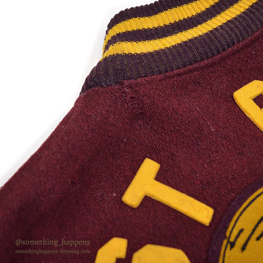 1960's KEENAN EAST PEORIA RAIDERS VARSITY JACKET ... 38