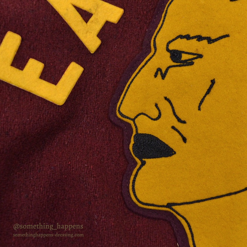 1960's KEENAN EAST PEORIA RAIDERS VARSITY JACKET ... 38