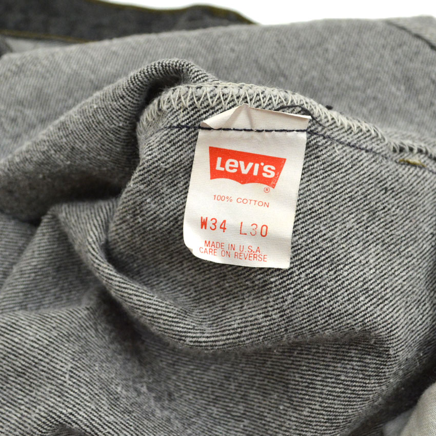 90's Levi's 501 Black Denim ... W33×L30