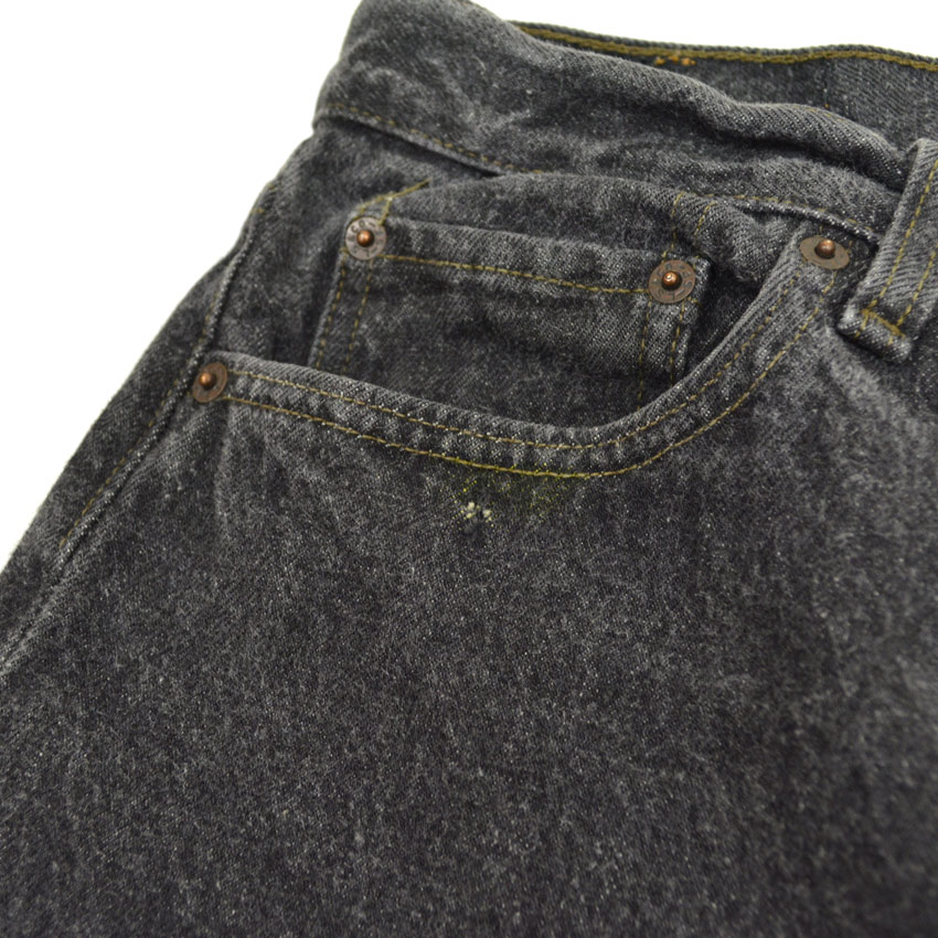 90's Levi's 501 Black Denim ... W33×L30
