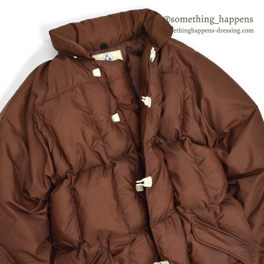 70s gerry スロープコート　ダウンジャケット　コート 70s GERRY SLOPE COAT Black Down Jacket （S） | Wonder Wear
