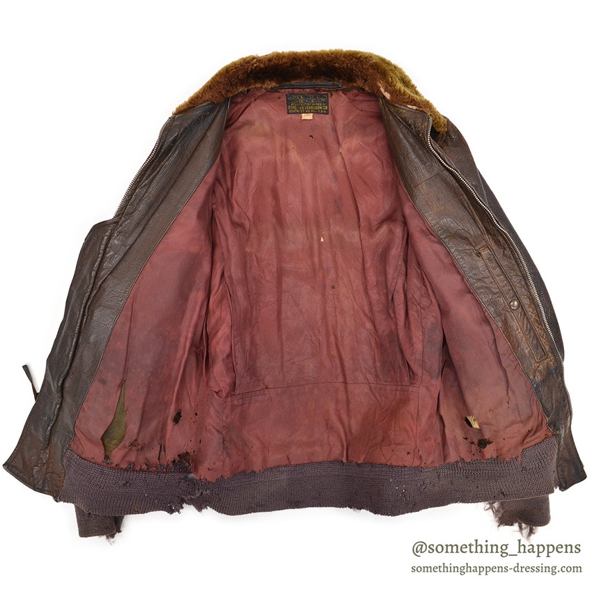 1940's U.S.NAVY M-422A FLIGHT JACKET / GORDON & FERGUSON CO