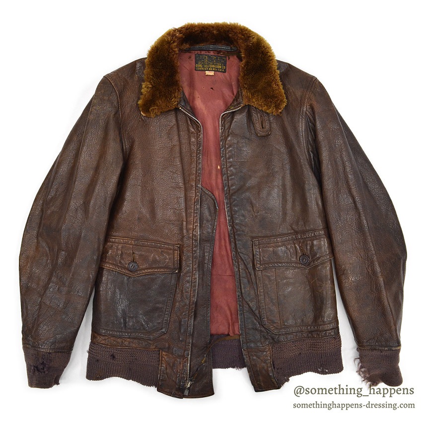 1940's U.S.NAVY M-422A FLIGHT JACKET / GORDON & FERGUSON CO