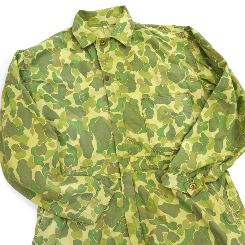 50's～ ダックハンターカモ HBT オールインワン レアカラー...