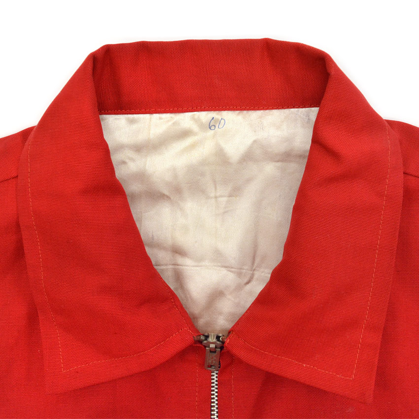 1960's VIETNAM SOUVENIR JACKET ベトジャン 赤  | 確認用 JACKET