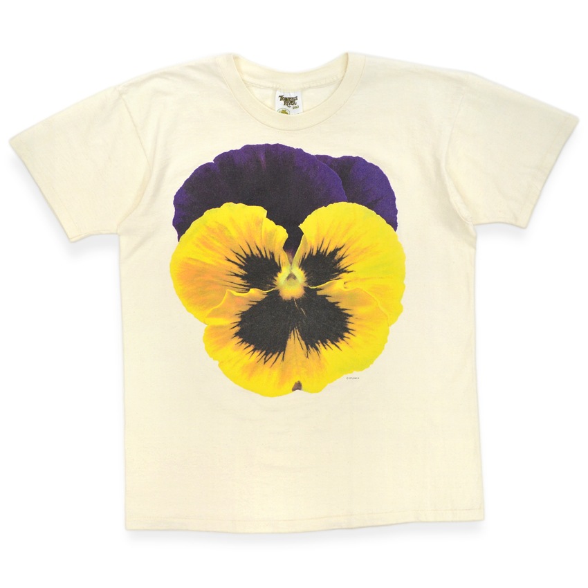 1990's TENNESSEE RIVER GOLD パンジー T-SHIRT ... L