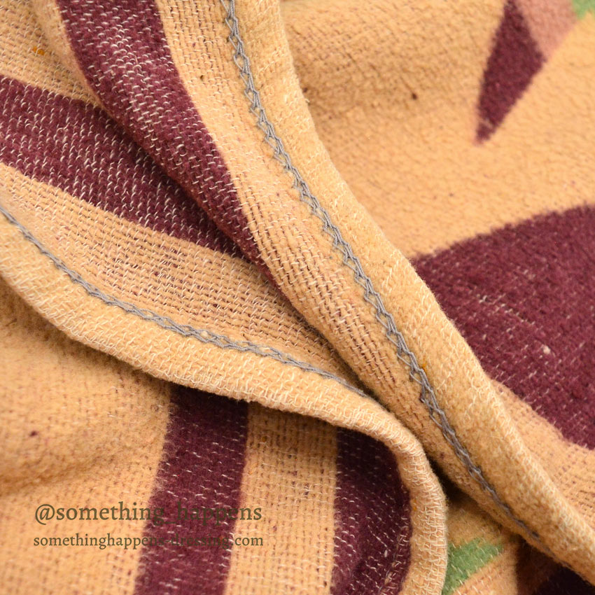 1940's～ BEACON SOUTHWEST COTTON CAMP BLANKET ... 168cm/114cm