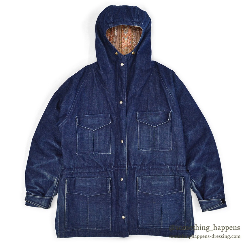 1970's~ OLD DENIM MOUNTAIN PARKA ...