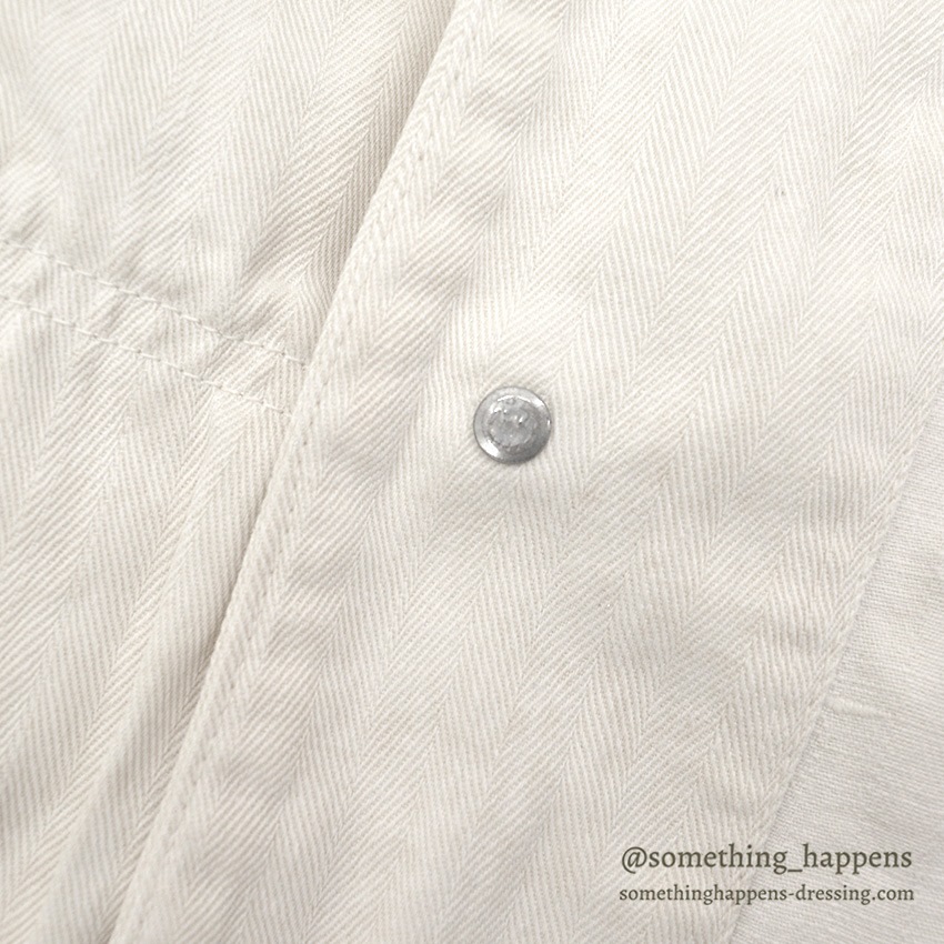 1930's Lee NRA LABEL HBT SHOP COAT ... 42