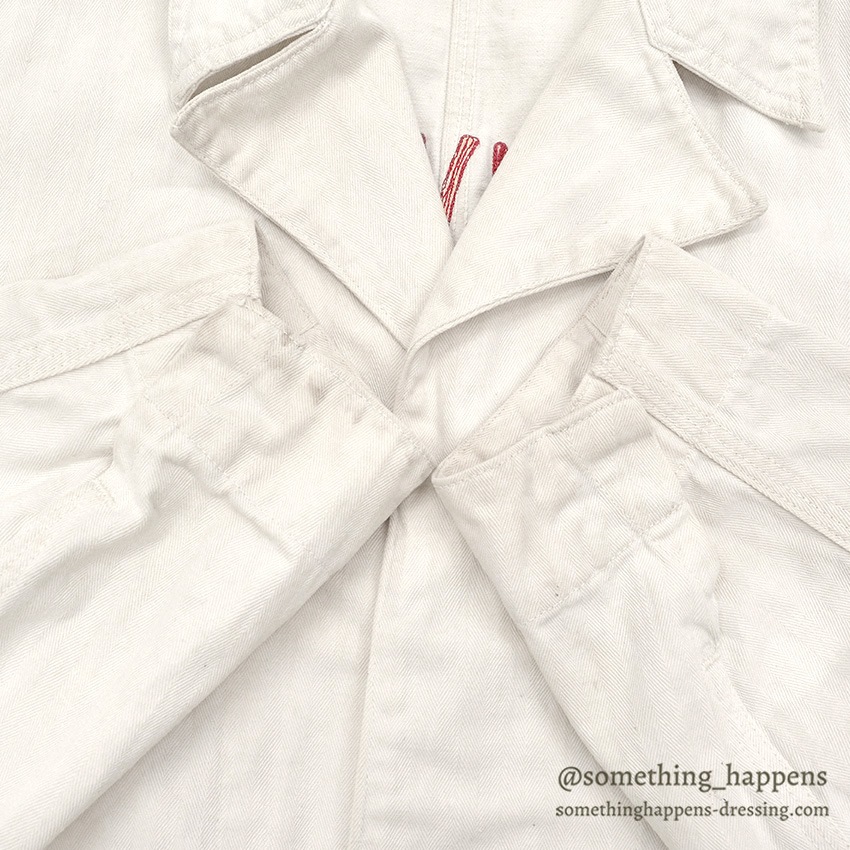 1930's Lee NRA LABEL HBT SHOP COAT ... 42