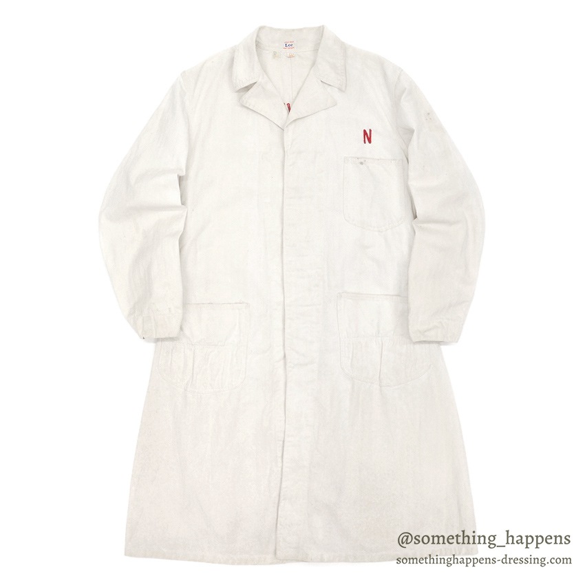 1930's Lee NRA LABEL HBT SHOP COAT ... 42