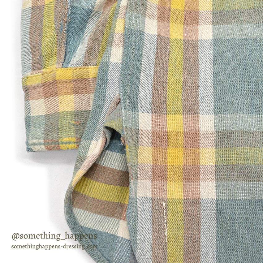 1950's PILGRIM HEAVY FLANNEL SHIRT / PERFECT COLOR COMBO ...