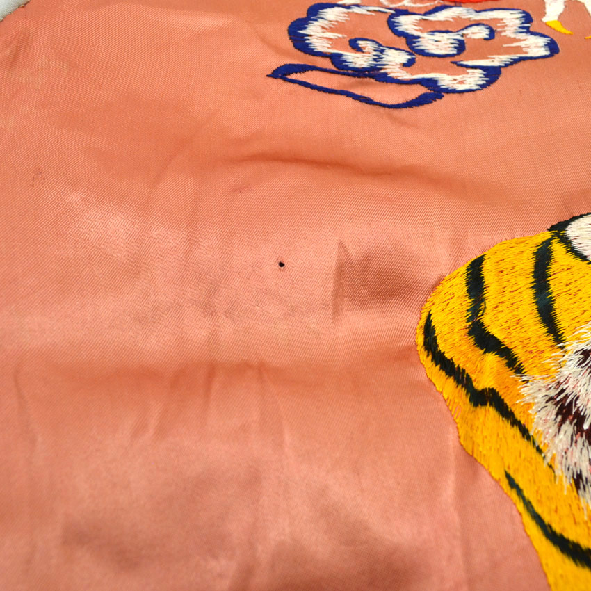 50's Japan Souvenir Jacket スカジャン 虎×龍 NBKジッパー ...