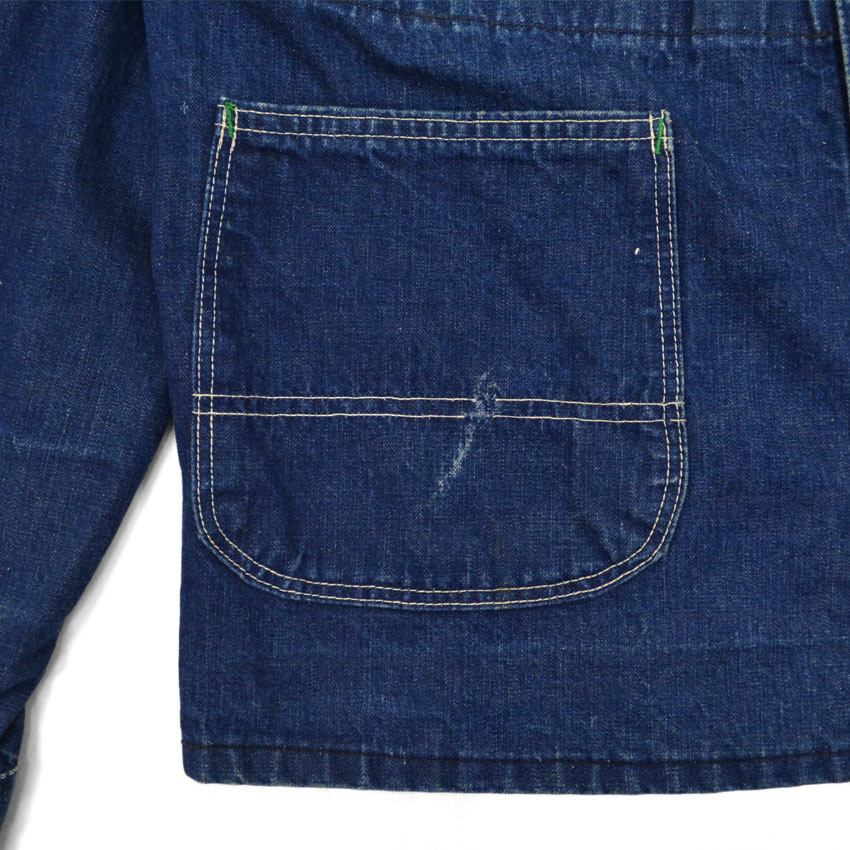 50'sビンテージ古着 KEY IMPERIAL デニムカバーオール 50'sビンテージ古着！アメリカ製 KEY Imperial デニム