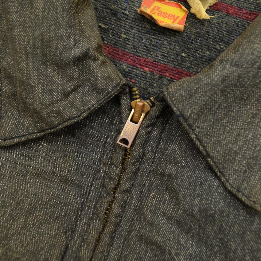 50's～ Casey Jones 黒シャンブレー ワークジャケット  40 | SOLD