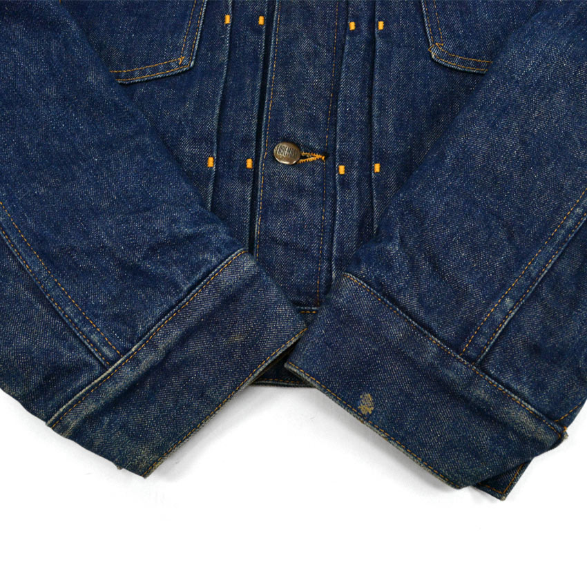 ジャケット・アウター Foremost blackmoleskin 42 40's FRENCH VINTAGE MOLESKIN JACKET BLACK② | FOREMOST 古着