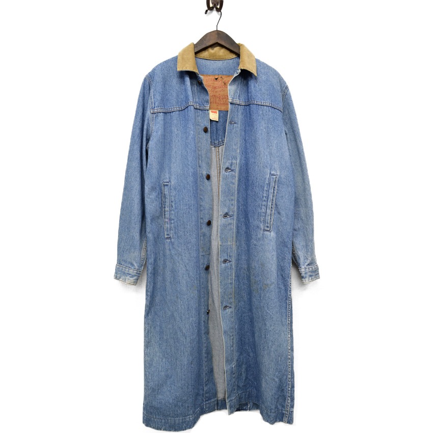 80's Levi's ' 特大パッチ 'デニムコート ... S