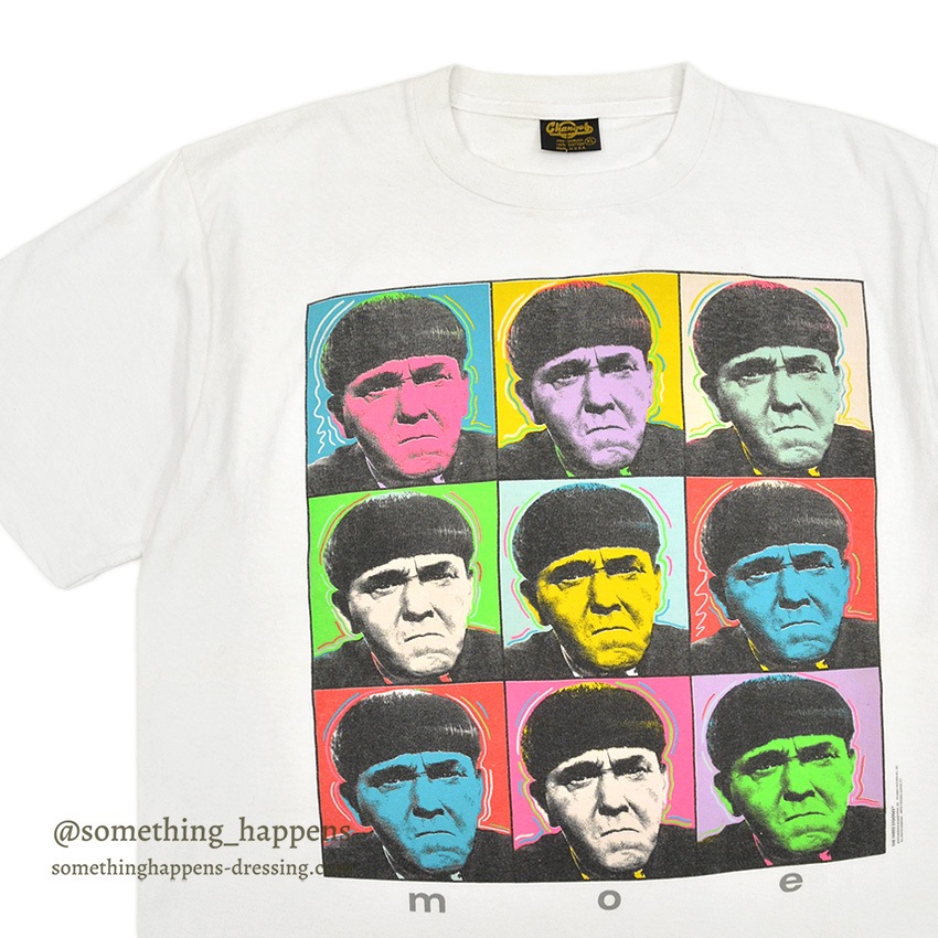 1990's CHANGES MOE Andy Warhol PRINT T-SHIRT ... XL