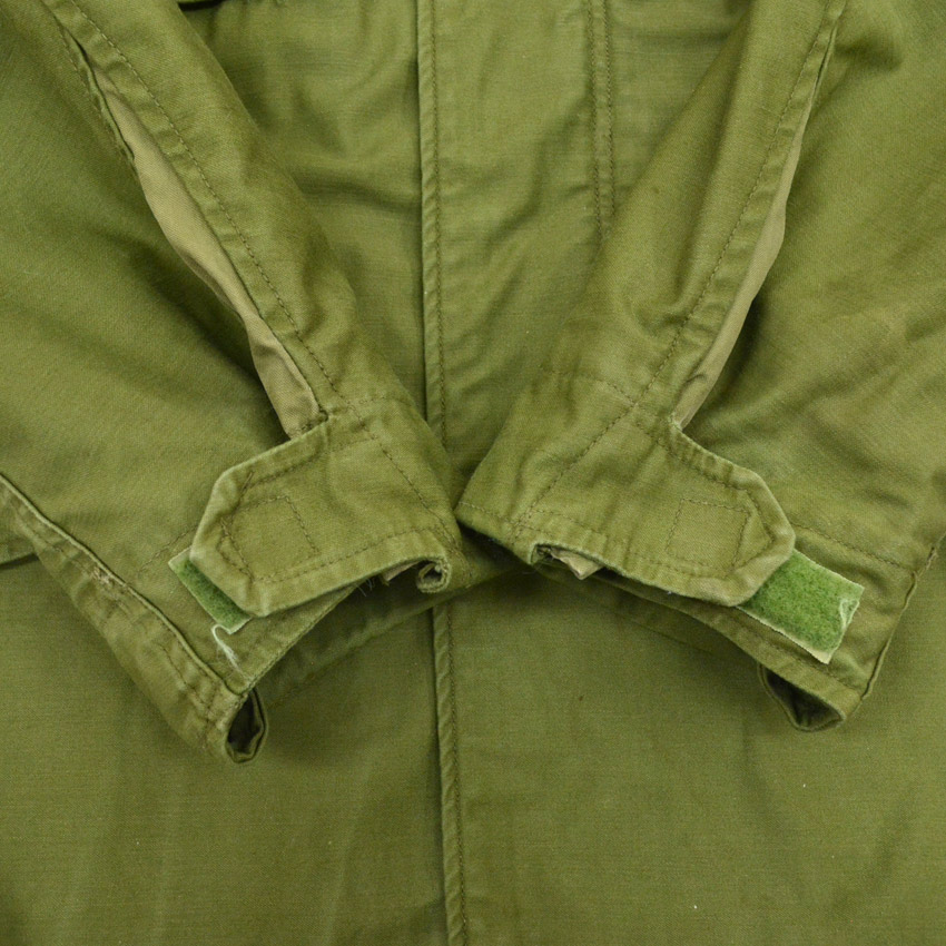 60's U.S.ARMY M-65 2nd グレーライナー ALPHA製 ... SMALL-REGULAR