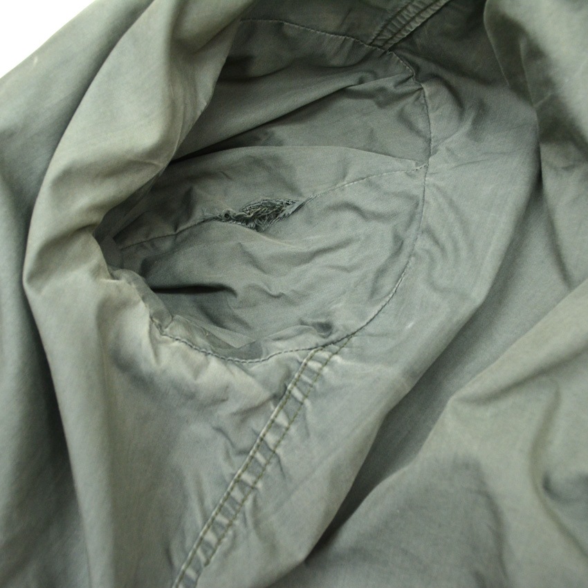 60's U.S.ARMY M-65 2nd グレーライナー ALPHA製 ... SMALL-REGULAR