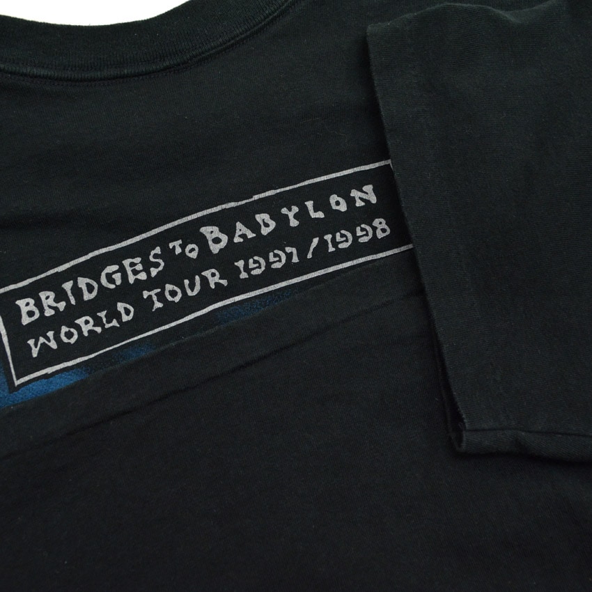 90's anvil ' The Rolling Stones ' BRIDGE TO BABYLON 97/98 Tシャツ