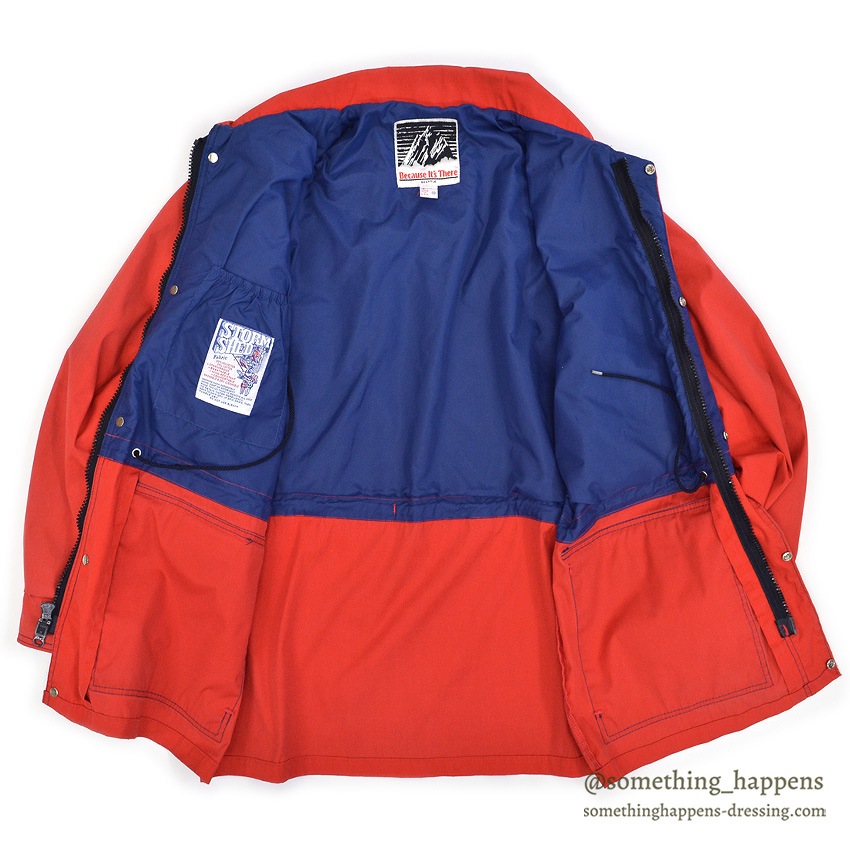 1980's BECAUSE IT'S THERE STORM SHED MOUNTAIN PARKA ... M