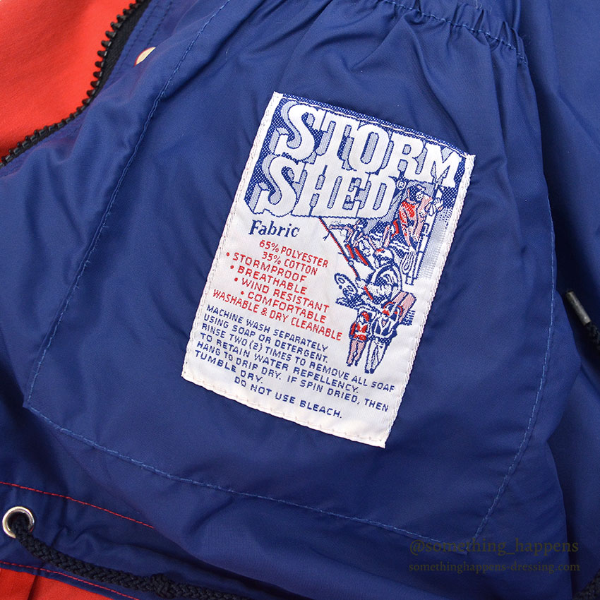 1980's BECAUSE IT'S THERE STORM SHED MOUNTAIN PARKA ... M