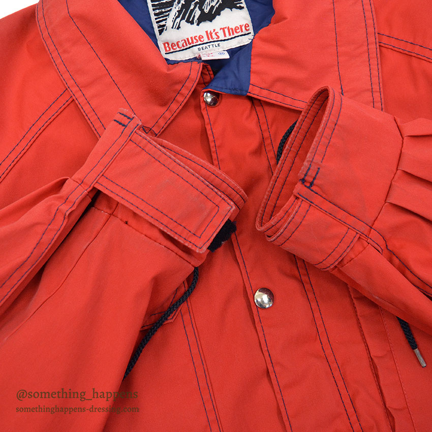 1980's BECAUSE IT'S THERE STORM SHED MOUNTAIN PARKA ... M