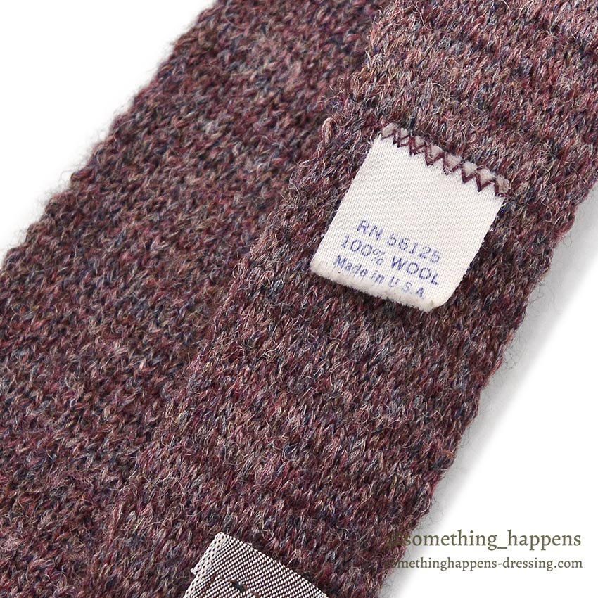 1980's~ LOFT & BROWNSTONE WOOL TIE ...