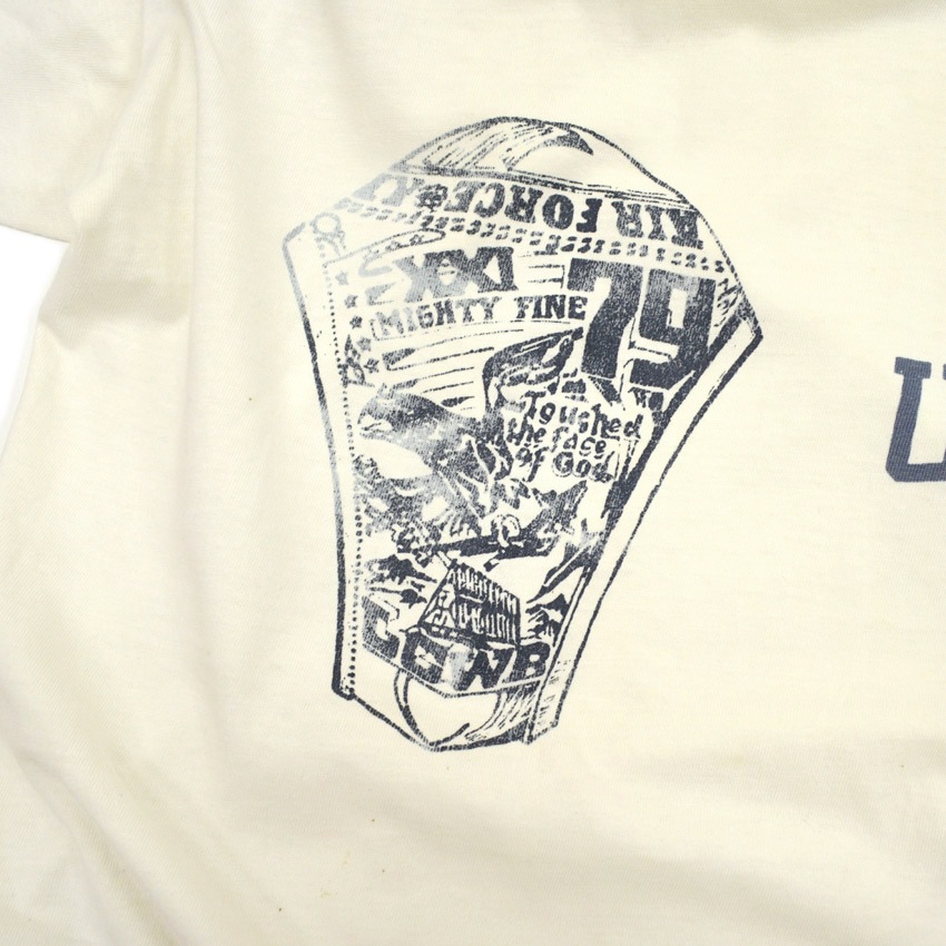 70's Champion ' USAFA ' Pink Ringer T-shirts ... XL