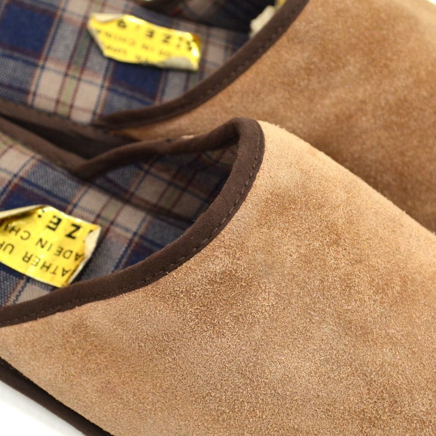 Leather Upper Slippers 未使用 ... サイズ9