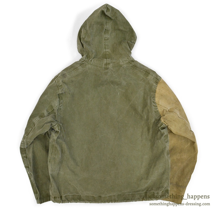 1940's U.S.NAVY WW2 FOUL WEATHER PARKA / TWO-TONE ... M