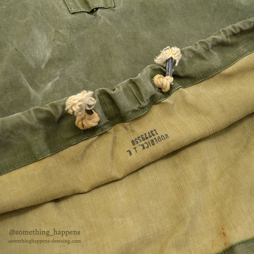 1940's U.S.NAVY WW2 FOUL WEATHER PARKA / TWO-TONE ... M