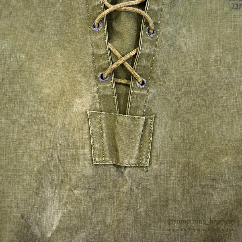 1940's U.S.NAVY WW2 FOUL WEATHER PARKA / TWO-TONE ... M