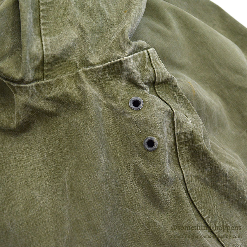 1940's U.S.NAVY WW2 FOUL WEATHER PARKA / TWO-TONE ... M