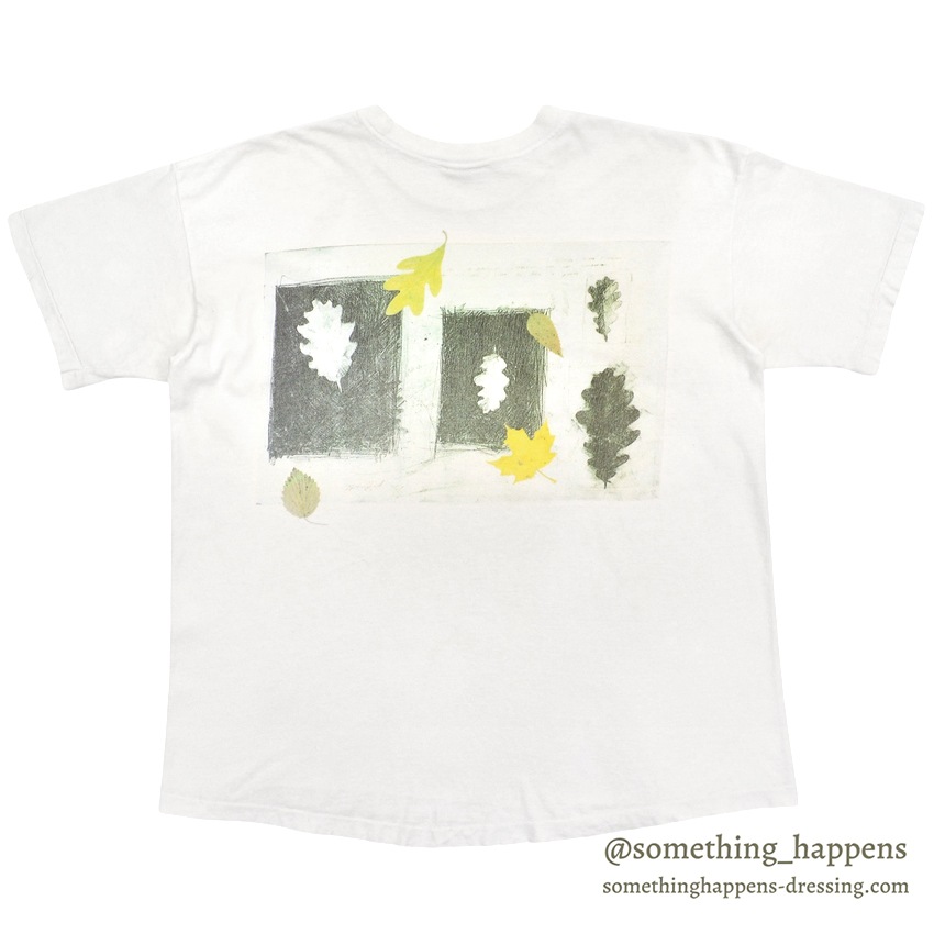 1990's BANANA REPUBLIC A WALK IN THE WOODS, AUTUMN 1992 T-SHIRT ... L