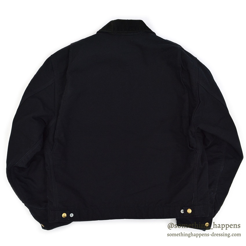 CARHARTT DETROIT JACKET / ALL BLACK ... L