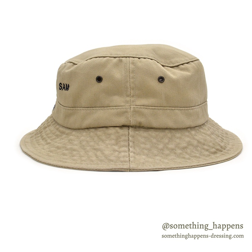 1990's ORVIS DOG EMBROIDERY HAT / TAN ... L/XL