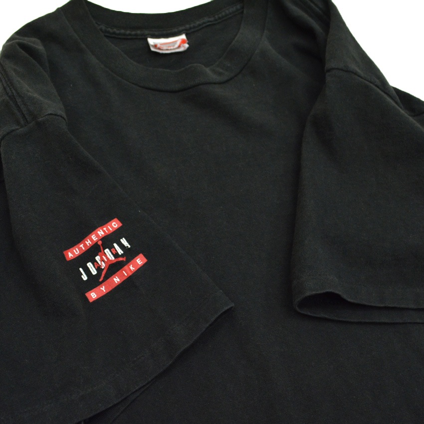 ～90's NIKE ' AIR JORDAN ' ワンポイント 無地 Tシャツ ...