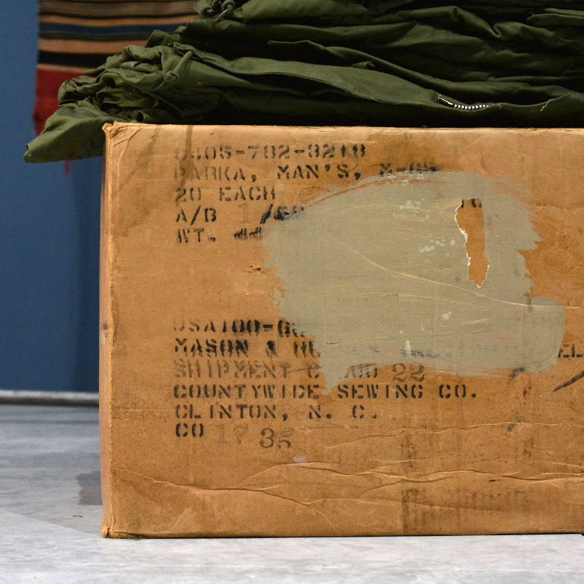 1960's DEADSTOCK U.S.ARMY PARKA, MEN'S, M-65 アルミジッパー