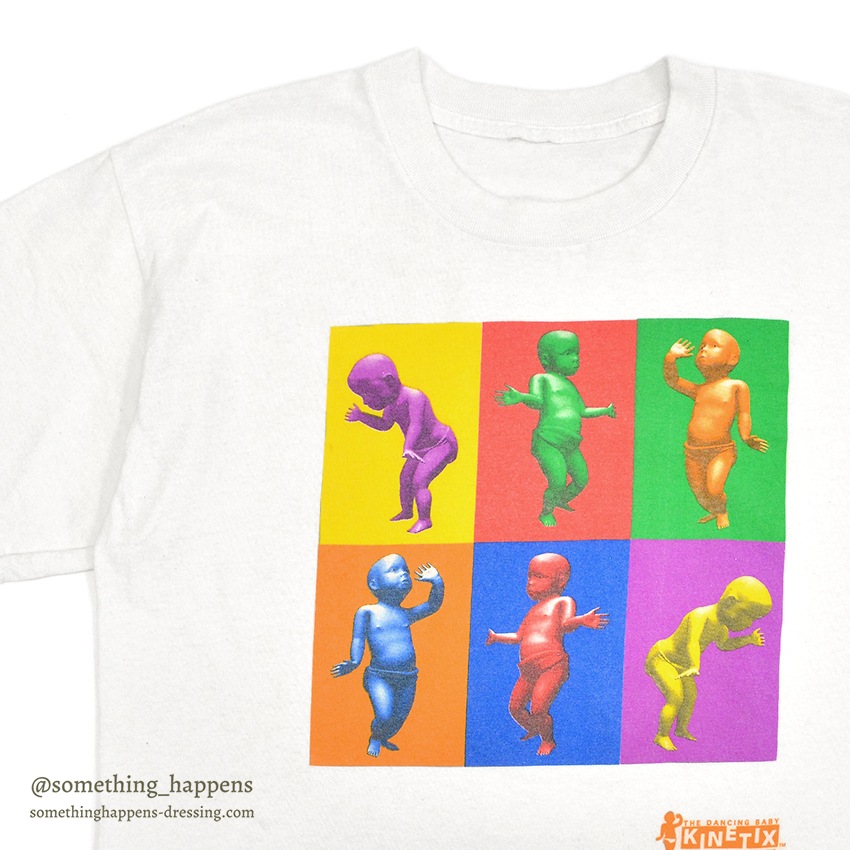 1990's KNETIX THE DANCING BABY GRAPHIC T-SHIRT ...
