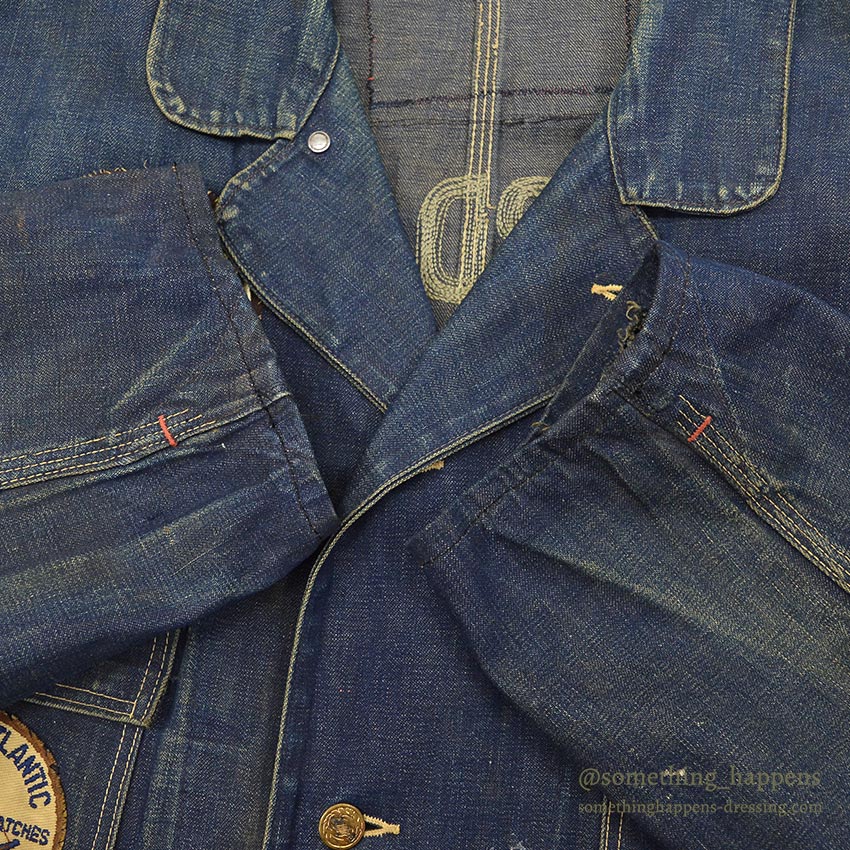 1950's LOTS OF PATCHES DENIM COVERALL ...