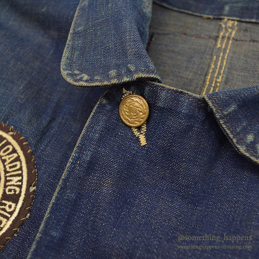 1950's LOTS OF PATCHES DENIM COVERALL ...
