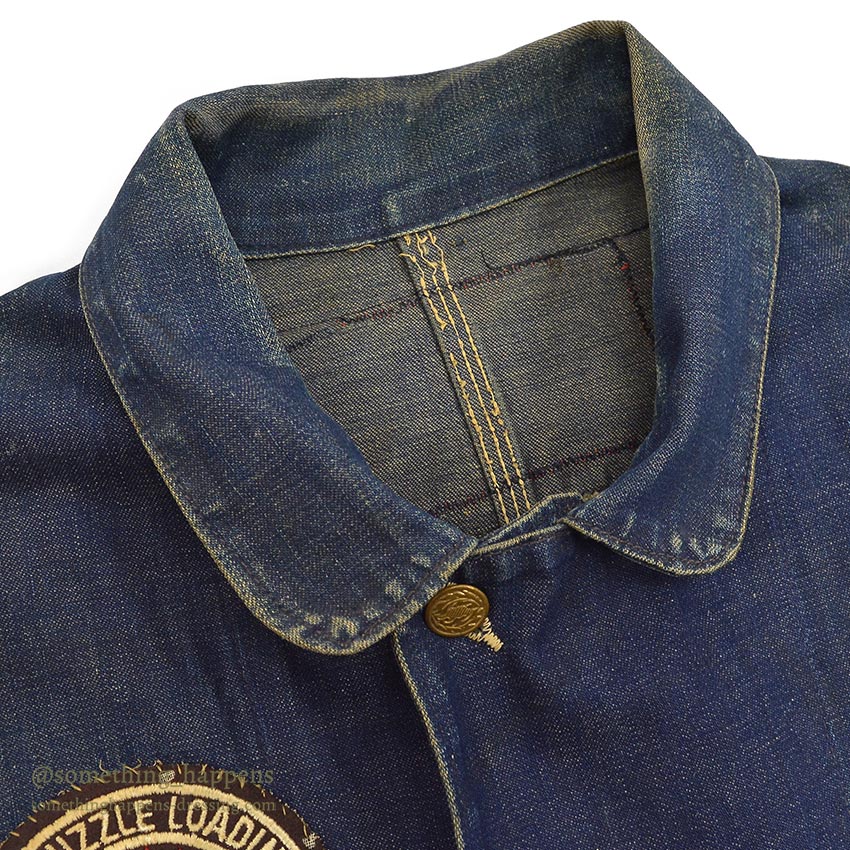 1950's LOTS OF PATCHES DENIM COVERALL ...