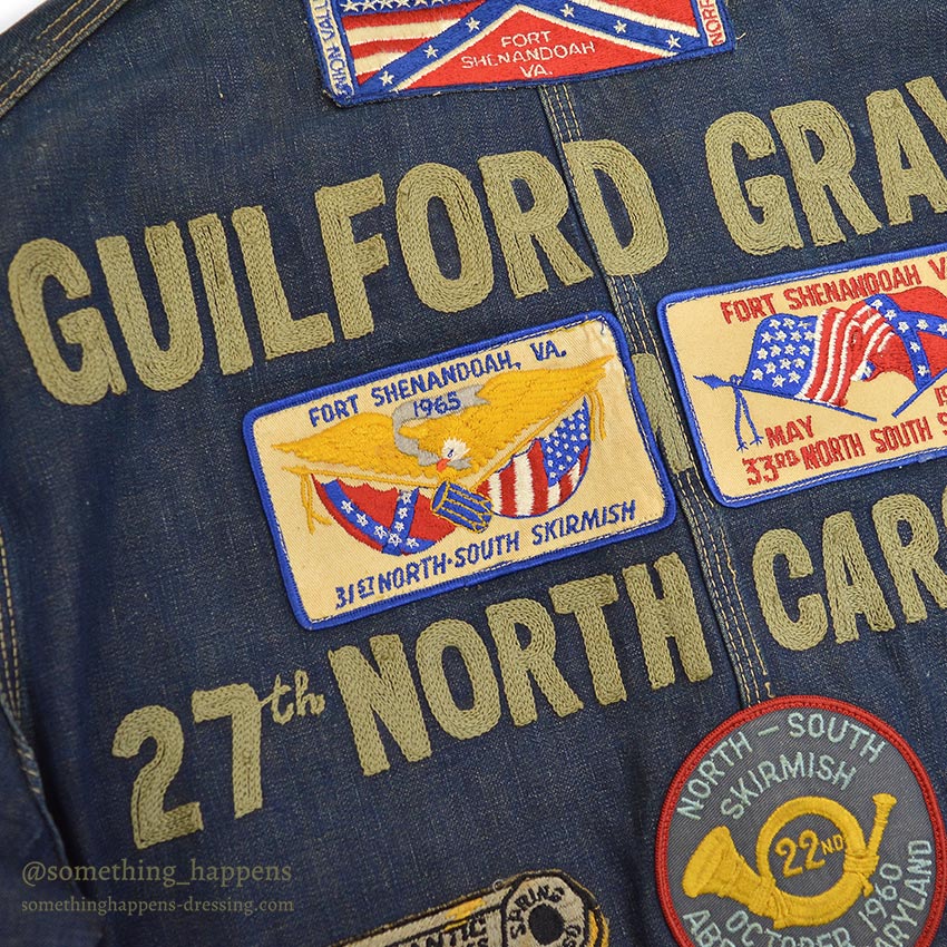 1950's LOTS OF PATCHES DENIM COVERALL ...