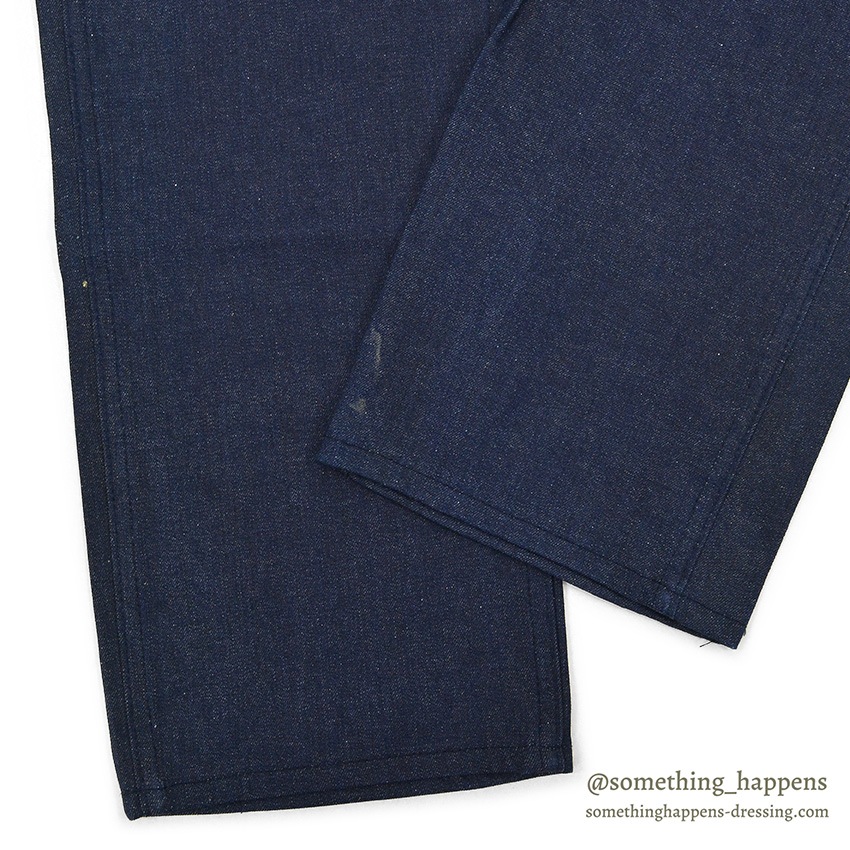 Lee DUNGAREES denim painter pants for men, equivalent to w36 unclear navy blue type Vintage Second Hand