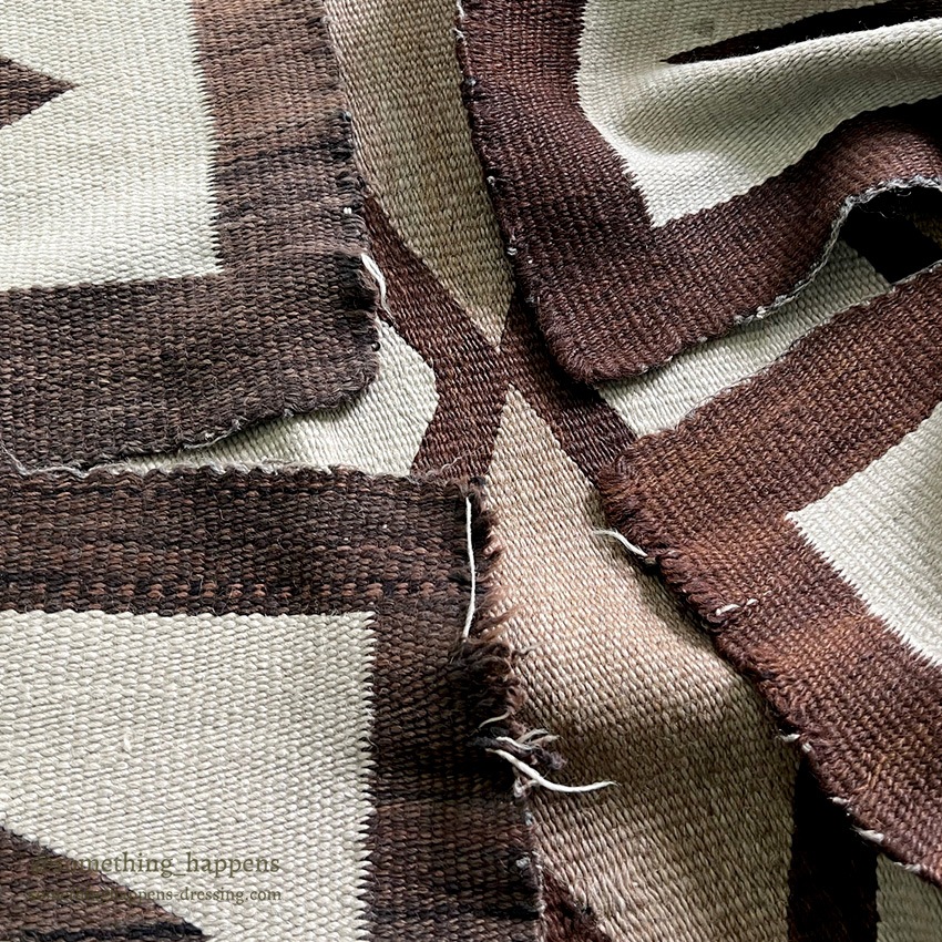 NAVAJO RUG DIAMONDS PATTERN LARGE SIZE ... 191cm/126cm