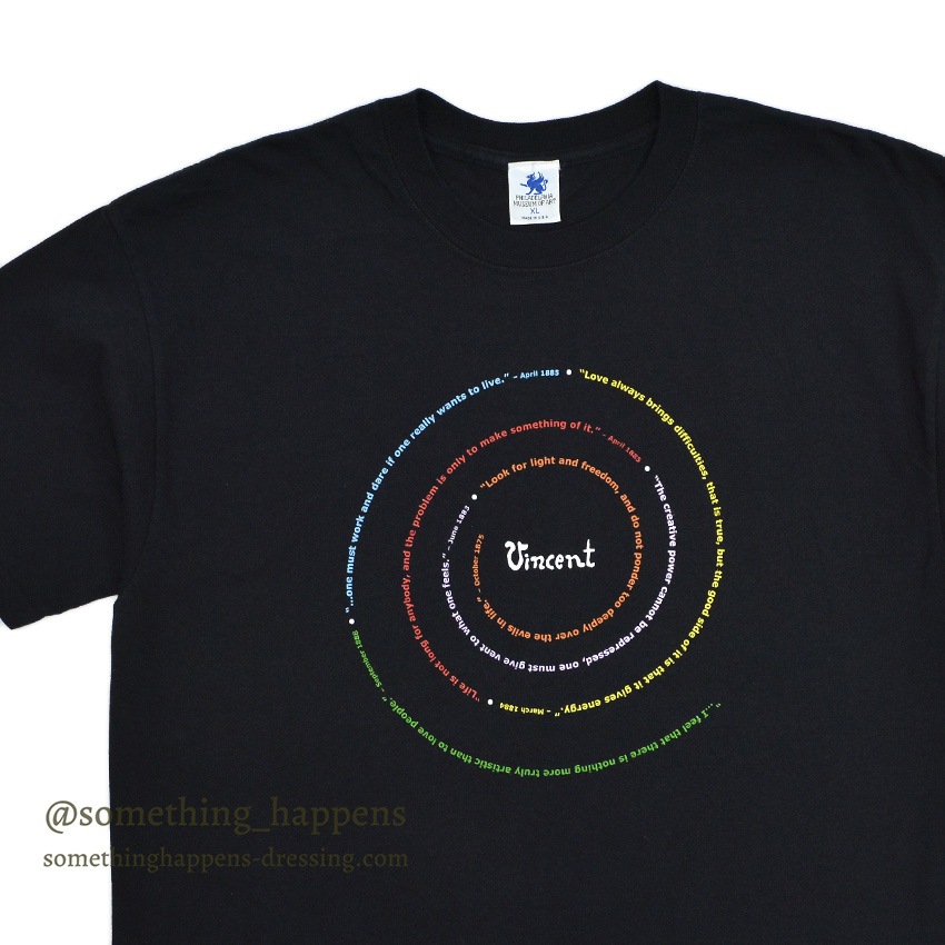 ～2000's PMA ゴッホ SEATTLE ART MUSEUM T-SHIRT ... XL